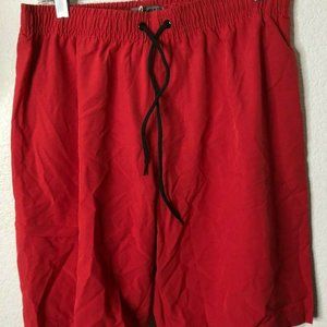 Fort Isle Men's Boardshorts, Red, Medium